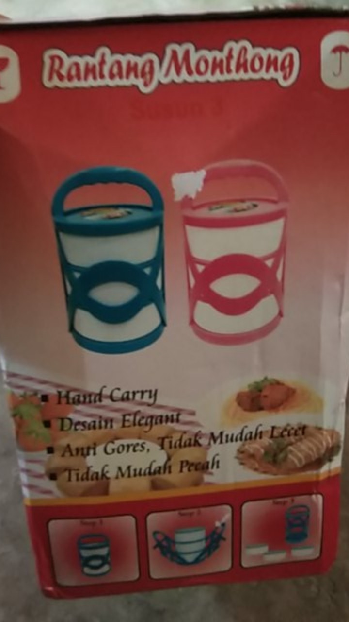 Rantang Monthong Susun 3 / Rantang Lebaran Rantang Susun Rantang Catering Susun