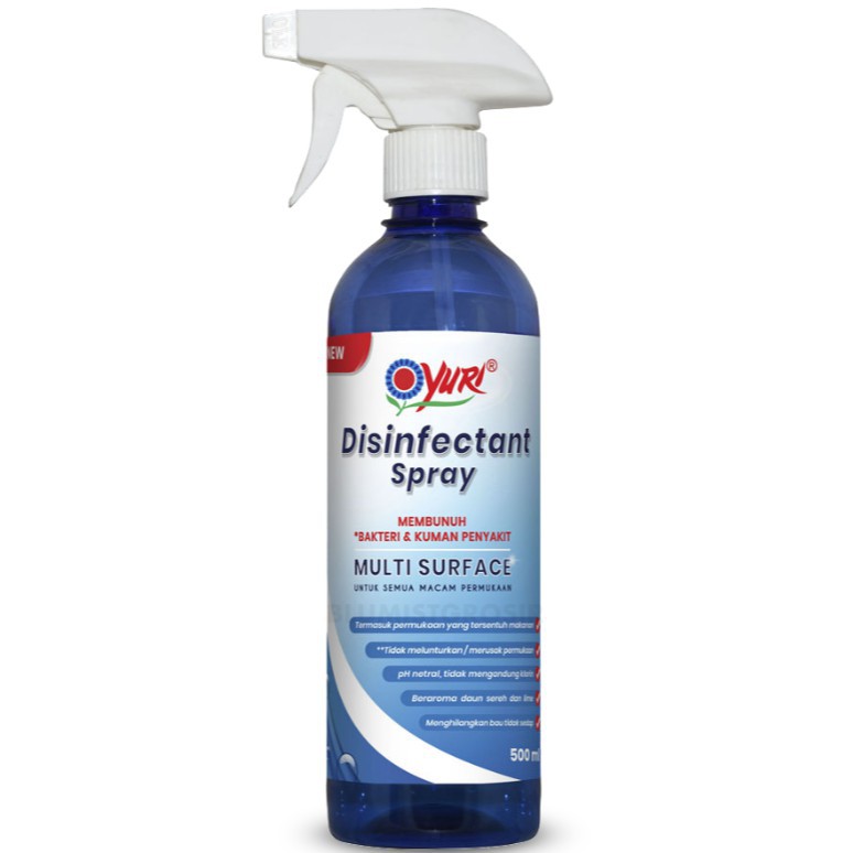 Yuri Disinfectant Surface Spray 500 ml