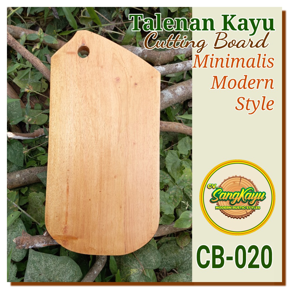 Talenan 30x15cm 020 talenan kayu modern Cutting Board Chopping board