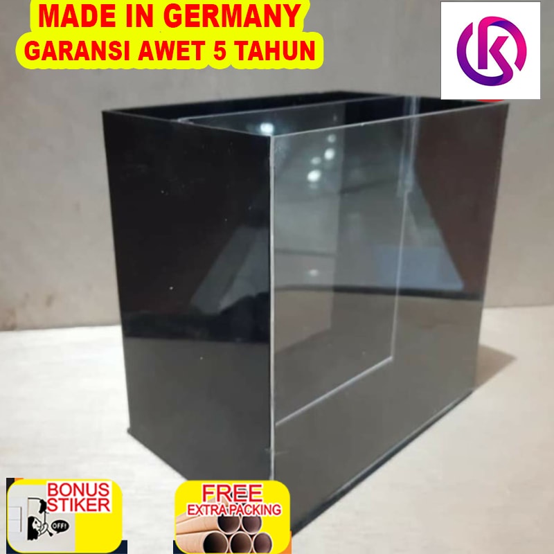 

Promo aquarium soliter akrilik cupang 15x10x15 Hitam