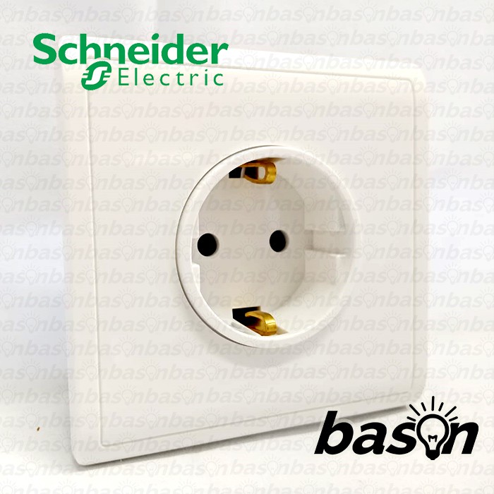 Schneider PIENO Schuko Socket - Stop Kontak 16A 250V CP