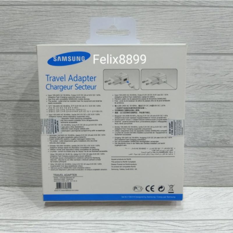 CHARGER SAMSUNG GALAXY A6 A6+ A6 PLUS ORIGINAL MICRO USB