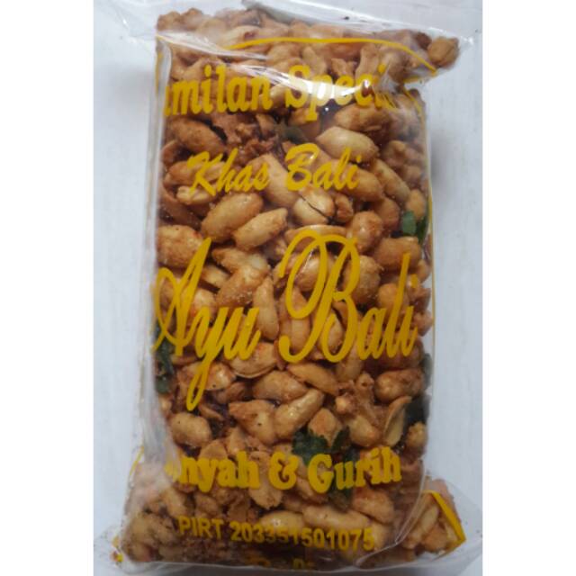 

Kacang Bumbu Rempah Merek Ayu Bali kemasan 500gr