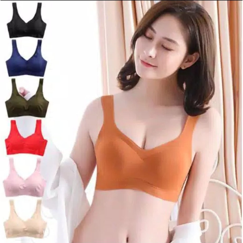BH BRA SEAMLESS PUSH UP TANPA KAWAT JAPAN STYLE