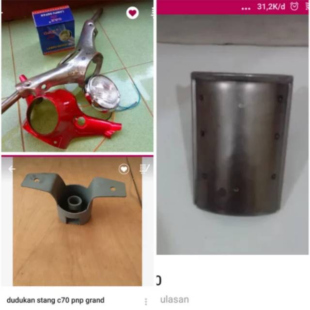 Paket kepala c70 murah