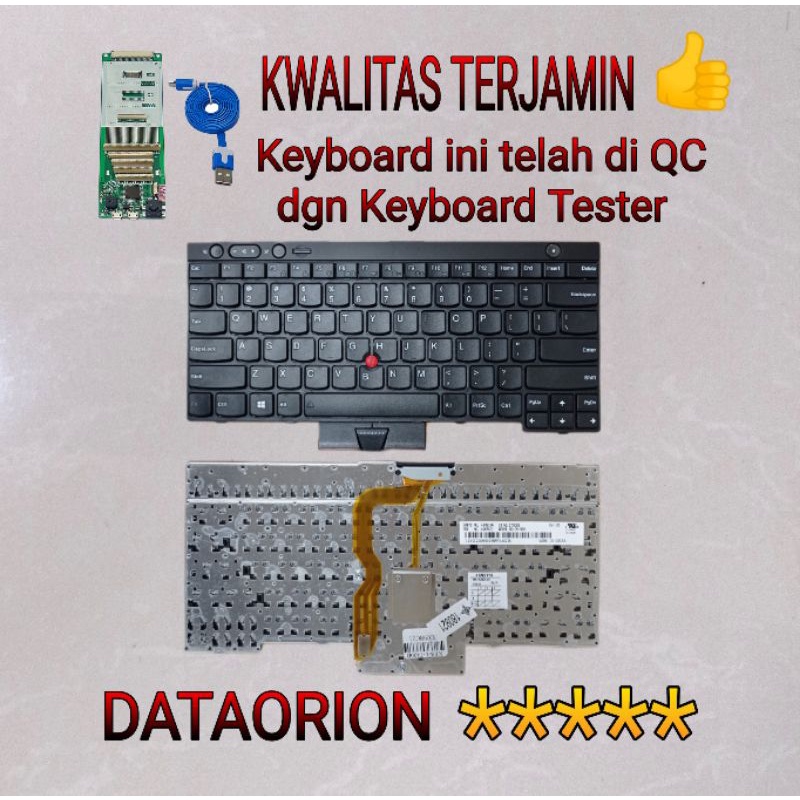 KEYBOARD LENOVO THINKPAD T430 X230 L430 T430i W530 T430s X230i hitam