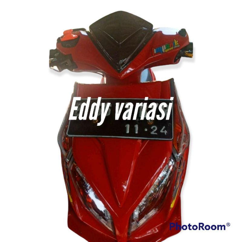 Visor Vario 110 Techno COSTUM/Visor Vario 110 /Visor Murah Vario Costum/Winshield Vario 110 Bohlam