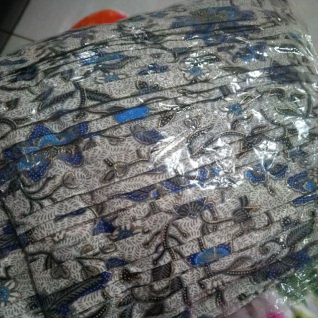 Rok Prisket Parang Bambu Coklat Merah Birel