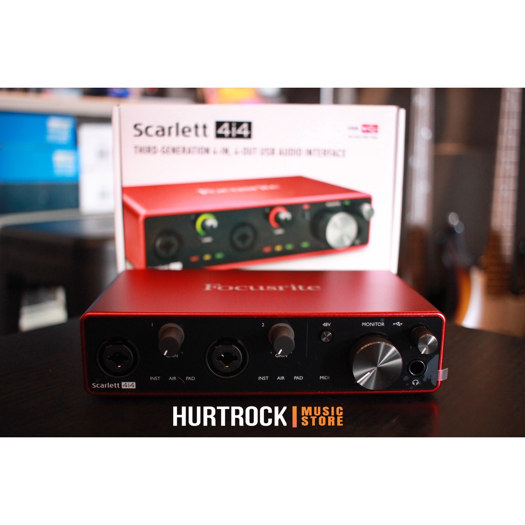 Focusrite Scarlett 4i4 Gen 3 Soundcard