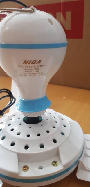 KIPAS ANGIN GANTUNG NIGA 25 WATT  25W / MINIFAN NIGA 25 WATT