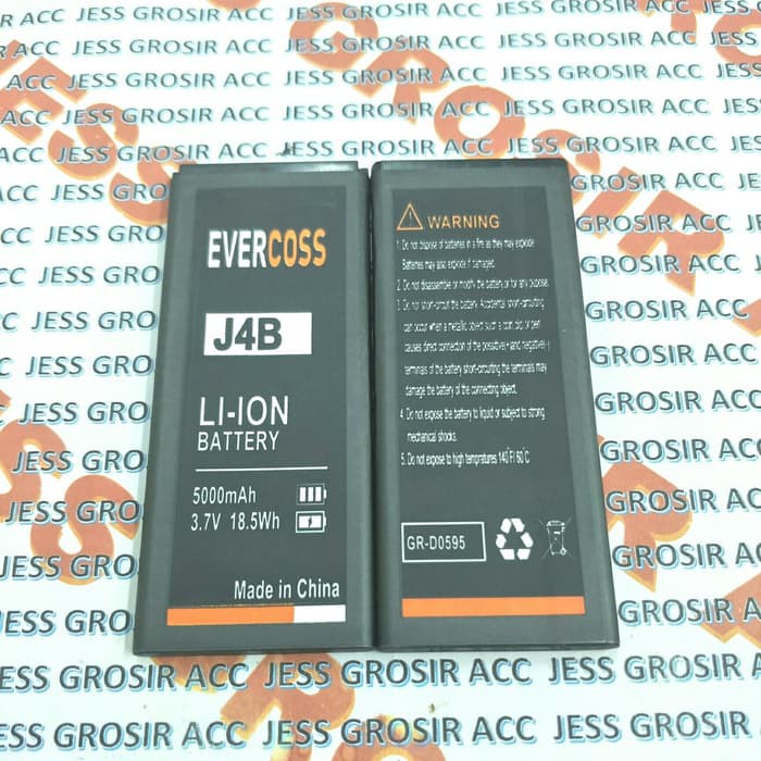 Baterai Battery Original Double Power Evercoss Cross J4B Jump T3 Lite