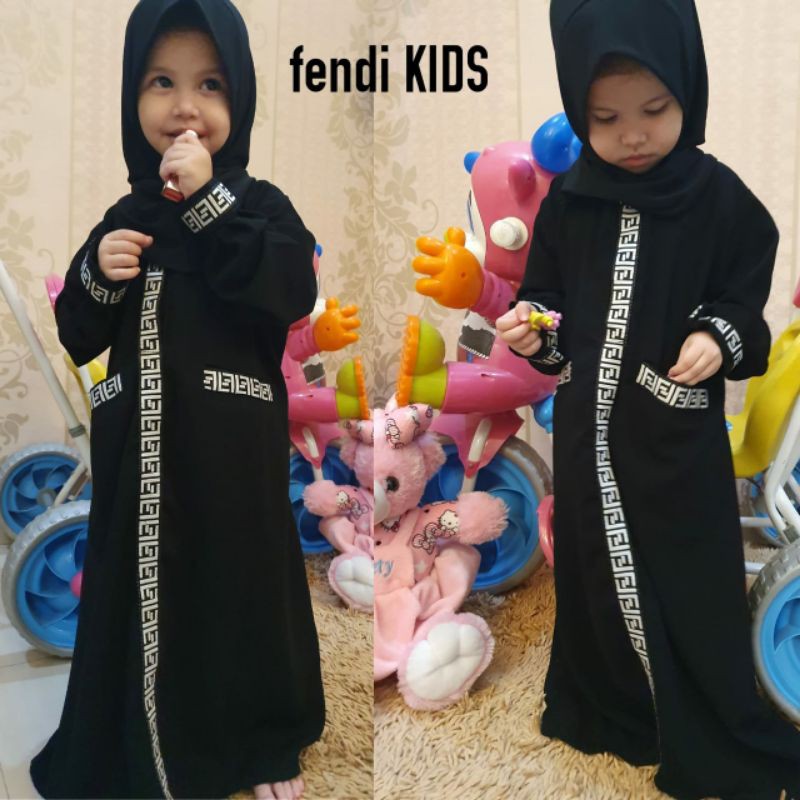 murah abaya anak fendi-fashion anak-gamis kapel-anak-muslim kids-fashion kids-pakaian gamis-pakaian 