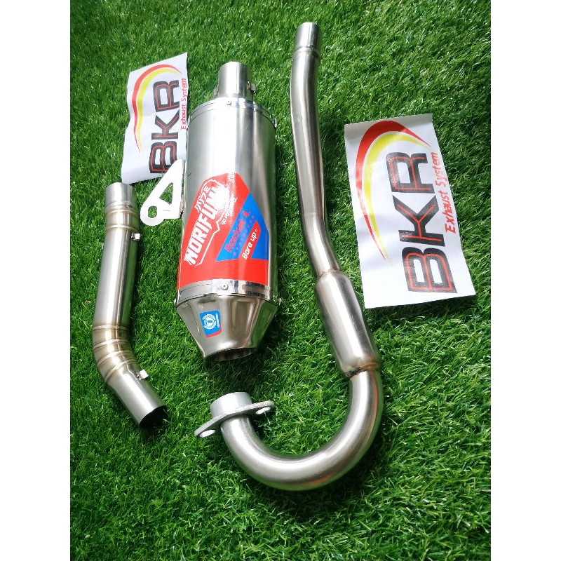 NEW PRODUCK KNALPOT ROCKET 4 KLX 150 BF CRF 150L WR 155 TERMURAH-4