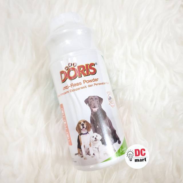 Bedak Doris / Bedak Kutu untuk Hewan / Bedak Kucing / Bedak Anjing