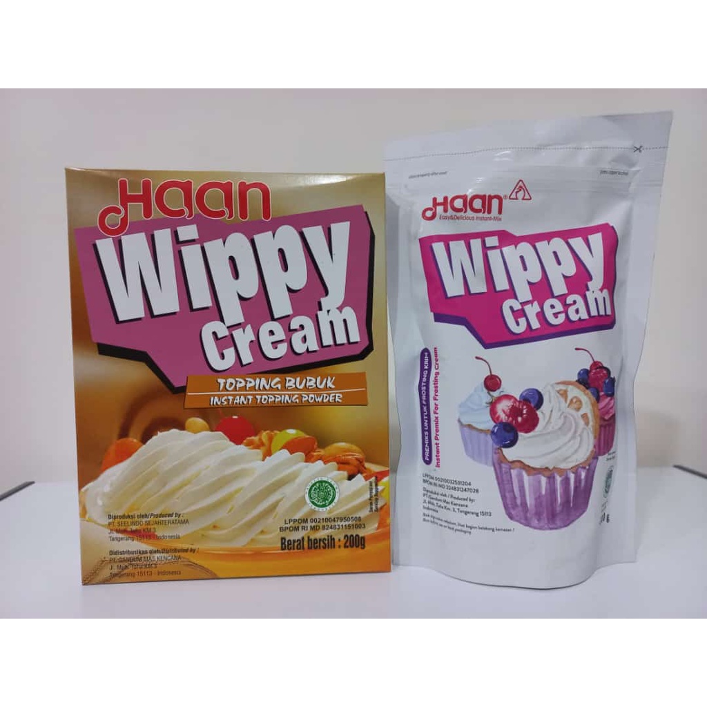 

HAAN WIPPY CREAM 200GR