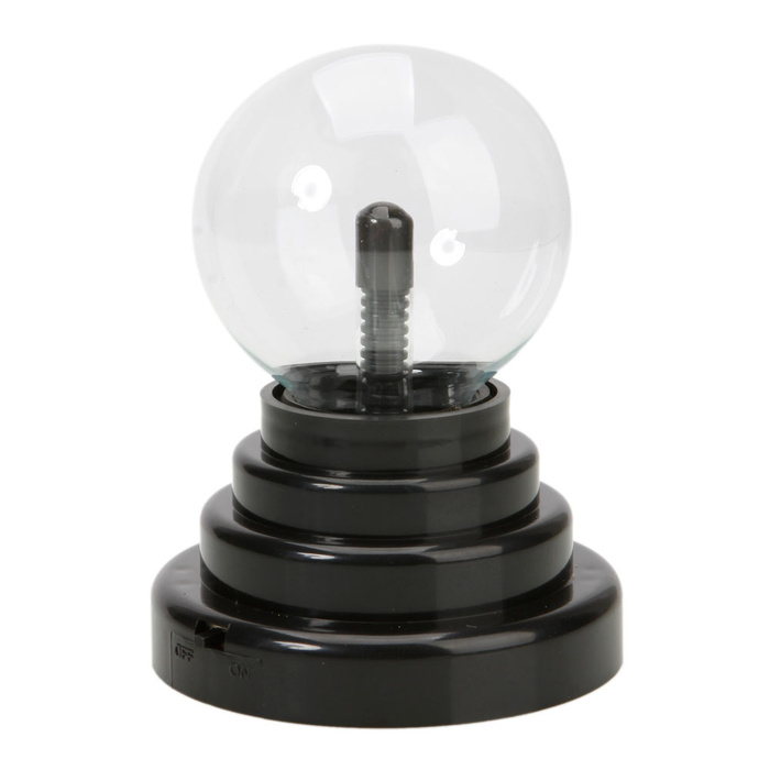 Lampu Bola Kristal Plasma Light Sphere - Black