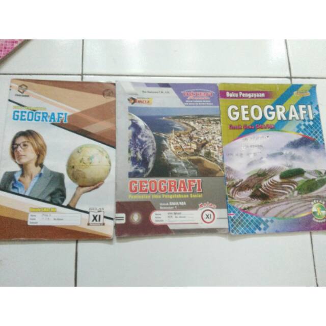 Buku lks geografi sma ips kelas 10 11 12 x xi xii 1 2 3 semester sakti mitra pustaka