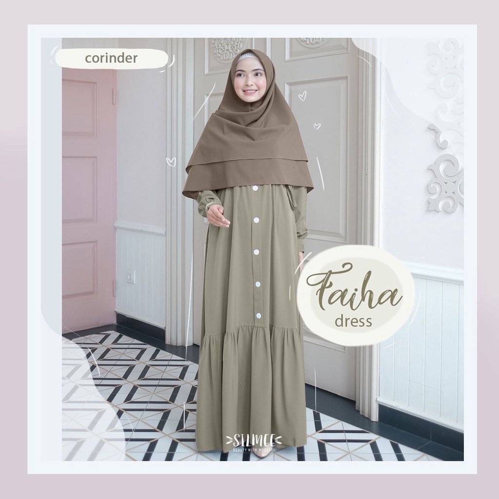 Dress Faiha by Silmee.Indonesia Best Seller + Terlaris