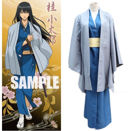 Gintama Silver Soul Katsura Kotarou Kimono Anime Cosplay Costume