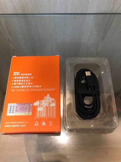 Kabel Data Xmi Type C Quick Charger 3.0 ORIGINAL 100% For Mi4c,Mi5,Mi5c,Mi6,Mimax2