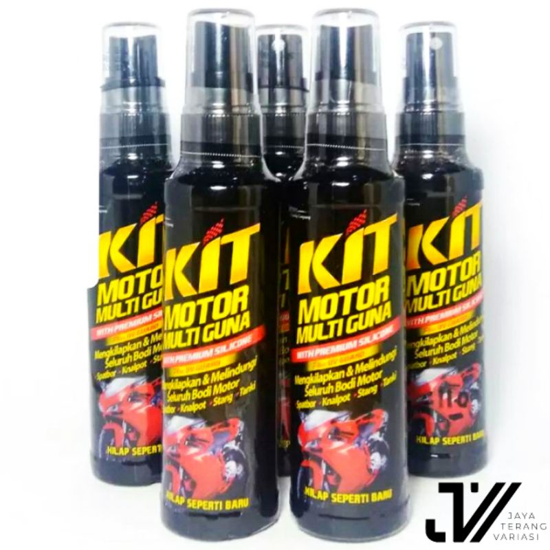 KIT Motor Multiguna Spray/Semprot 100ml pengkilap Body motor