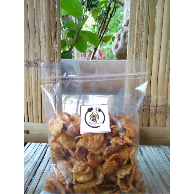 

Keripik emping melinjo pedas - emping Thailand 250 gr