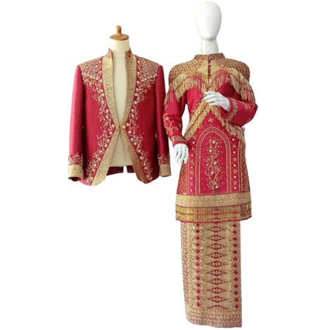Baju Pengantin Minang PREMIUM Songket Asli