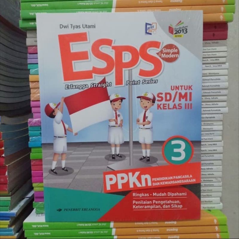 Buku SD ESPS PPkn Kelas 3 Erlangga