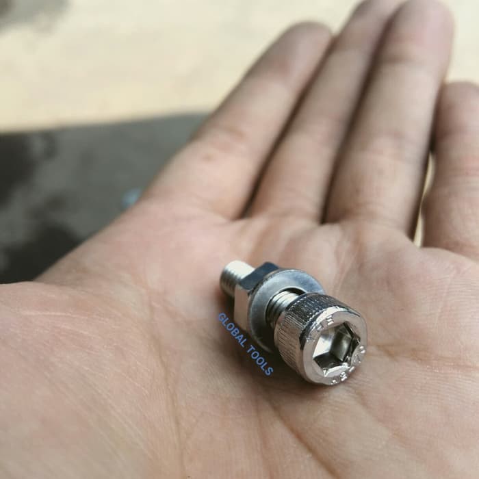 Baut L stainless m6 x 15 baut L 6x15 THE ss 304 stainless 304 baut ss