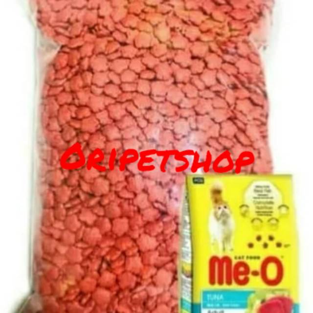 ME-O meo Tuna 1kg repack makanan kucing Dry Food MEO TERMURAH