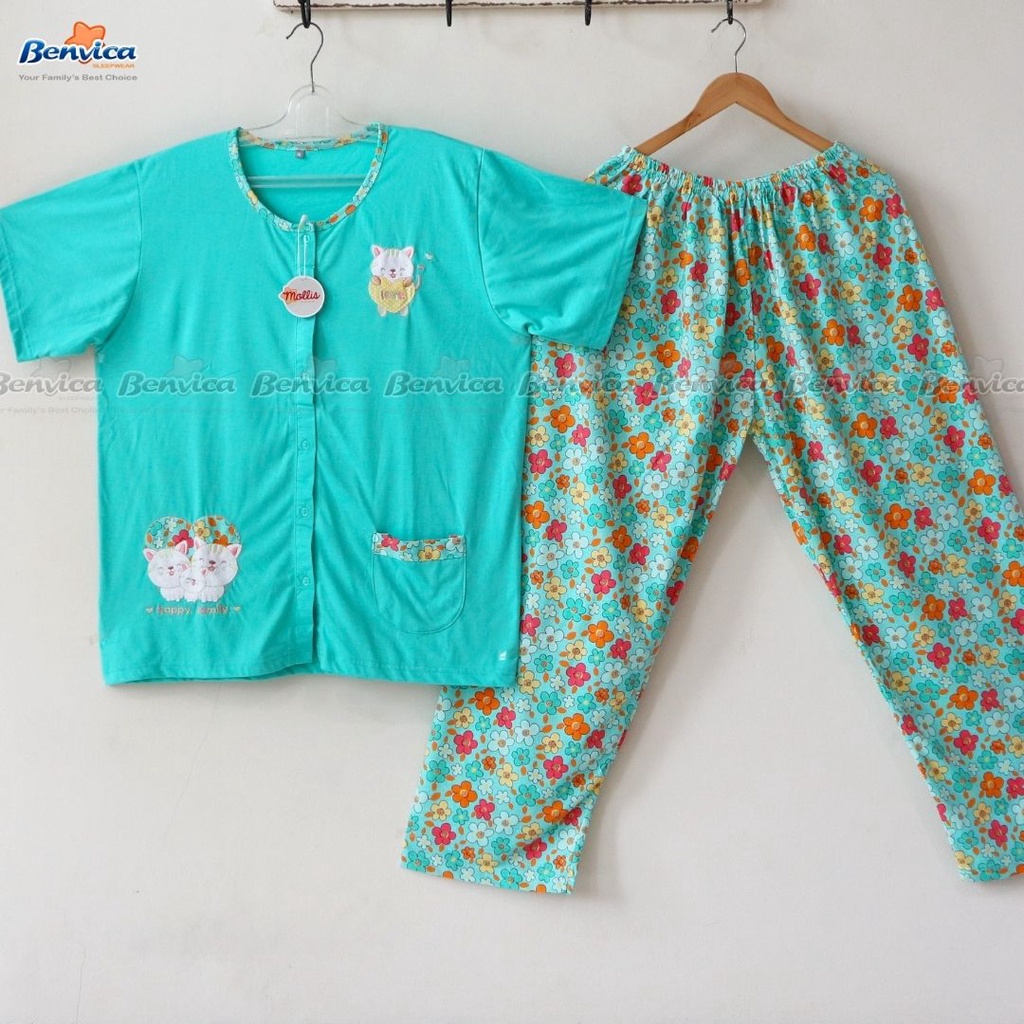 BAJU TIDUR CELANA PANJANG KAOS XL MOLLIS AL