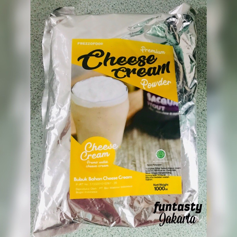 

bubuk serbuk powder instan cream cheese 1kg halal