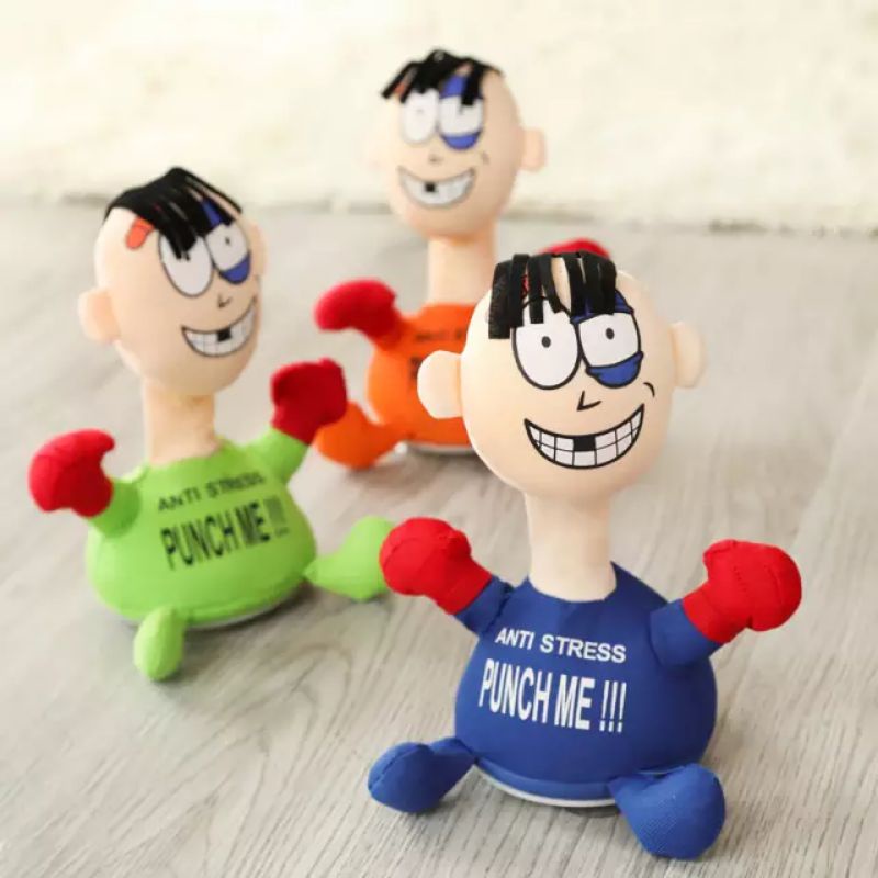 Boneka Squid Game Japan Boneka Tinju / Cactus Toy Boneka Pintar Kaktus Joget Joged Goyang Bisa Ngomong Rekam Bicara Menari Dancing Boneka Tinju