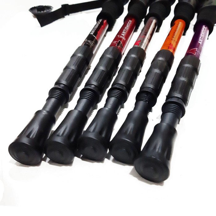 Tongkat Alpenstock Pendaki Trekking Pole Lurus Tracking Hikking