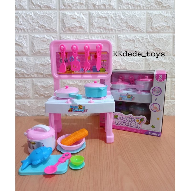 Mainan Masak Masakan Set | Mainan Magic Kitchen Set | Mainan Masak Masakan Besar