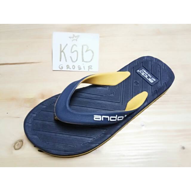 Sandal Ando/Sandal Jepit/Sandal Karet/Sandal Pria