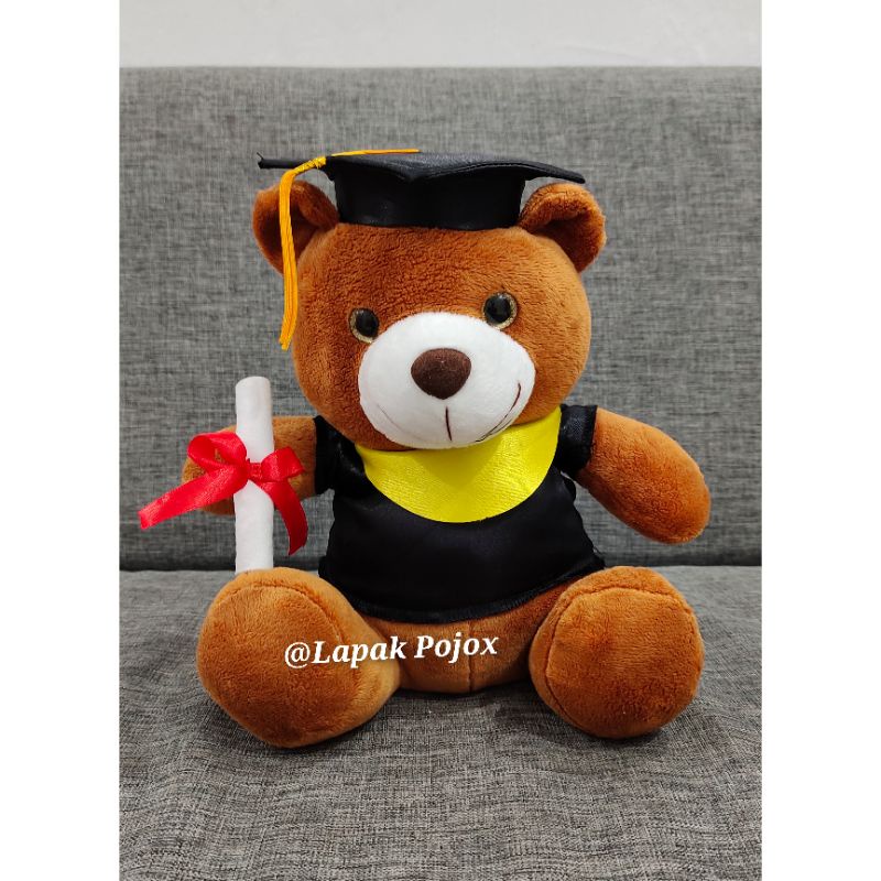 Boneka Wisuda karakter Lucu Yelvo halus