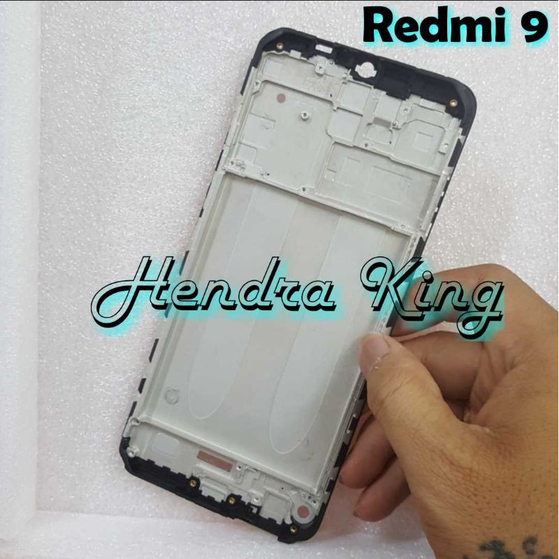frame lcd Redmi 9 / Tulang tengah tatakan lcd Redmi 9