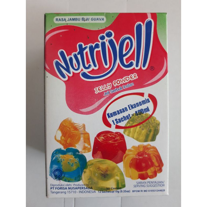 

Nutrijell Rasa Jambu Biji isi 12 pcs original