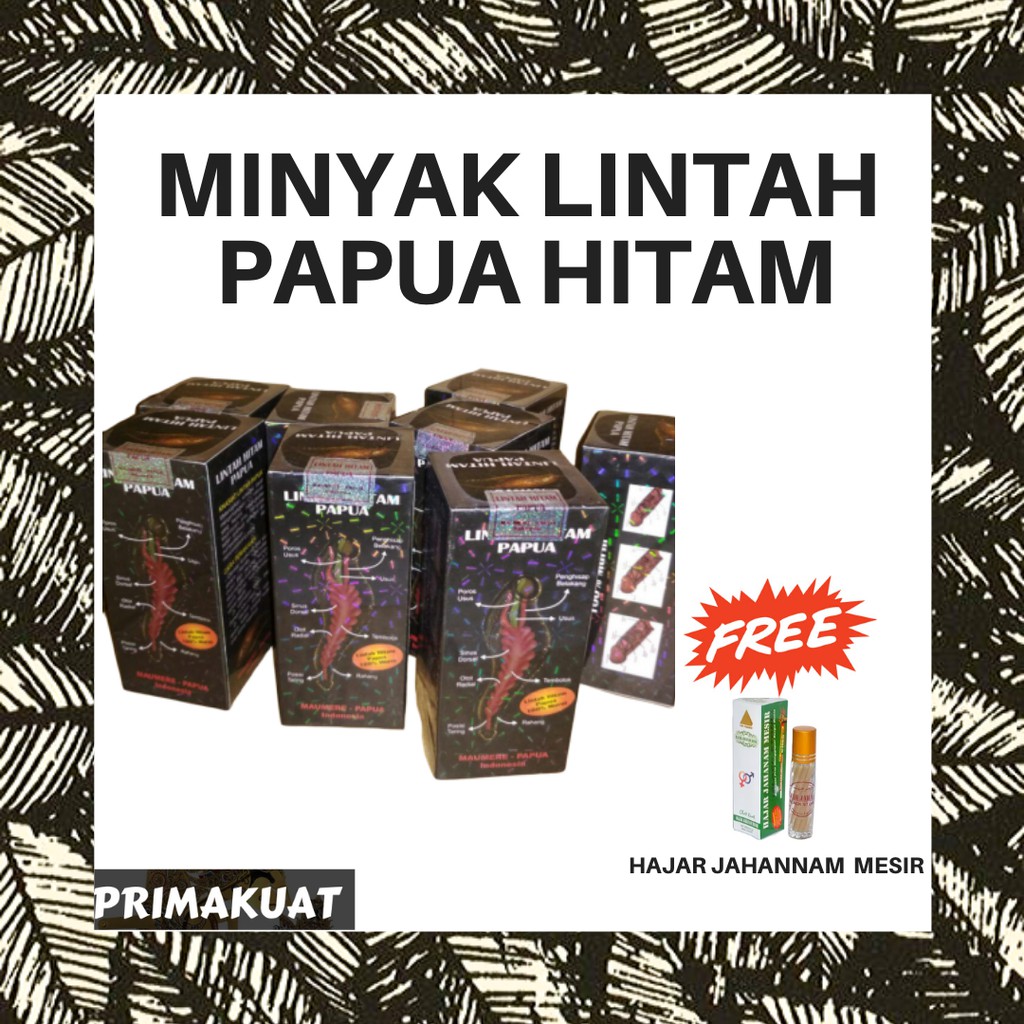 [BISA COD] MINYAK LINTAH HITAM PAPUA OBAT HERBAL PEMBESAR-KELAMIN PRIA ORI 100% ASLI