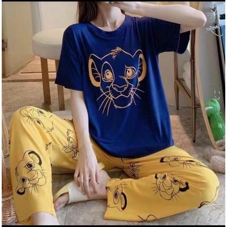 SETELAN CP motif Lion King