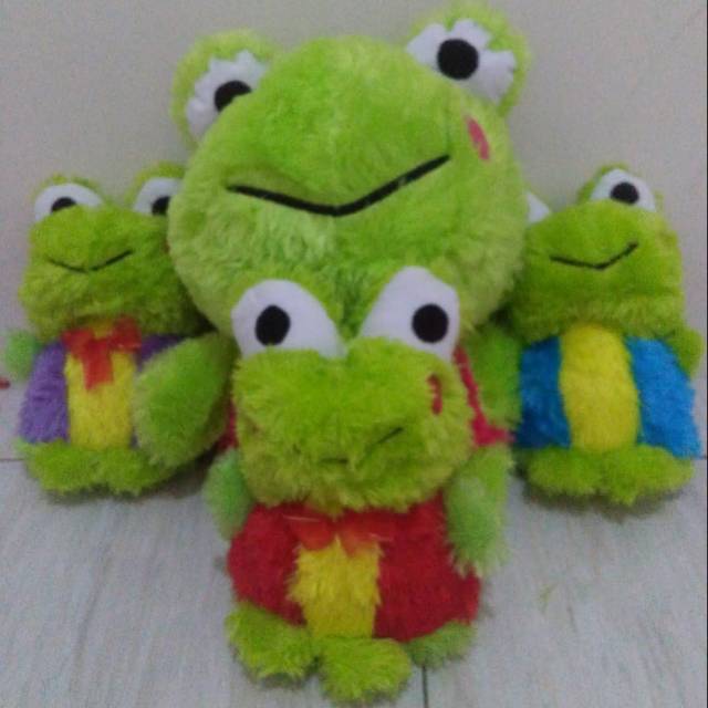 Boneka keropi XL bulu beranak 3