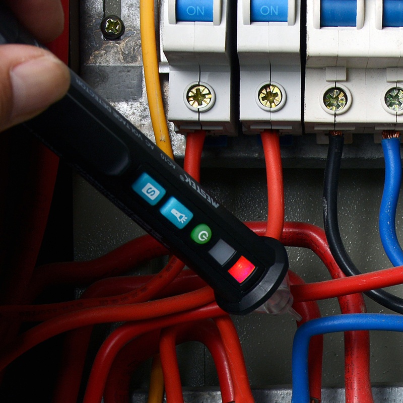 Tester Tegangan Listrik AC 12V Ke 48V-1000V LCD