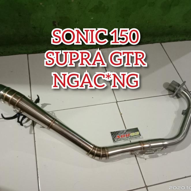 Termurah Header Pipa Ngaceng Sonic 150 Header Sonic Ngaceng Roadrace Sale