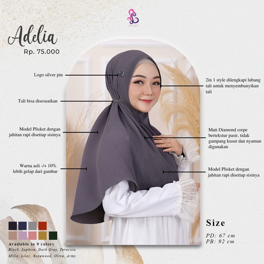 Adelia by LinaLivia Hijab