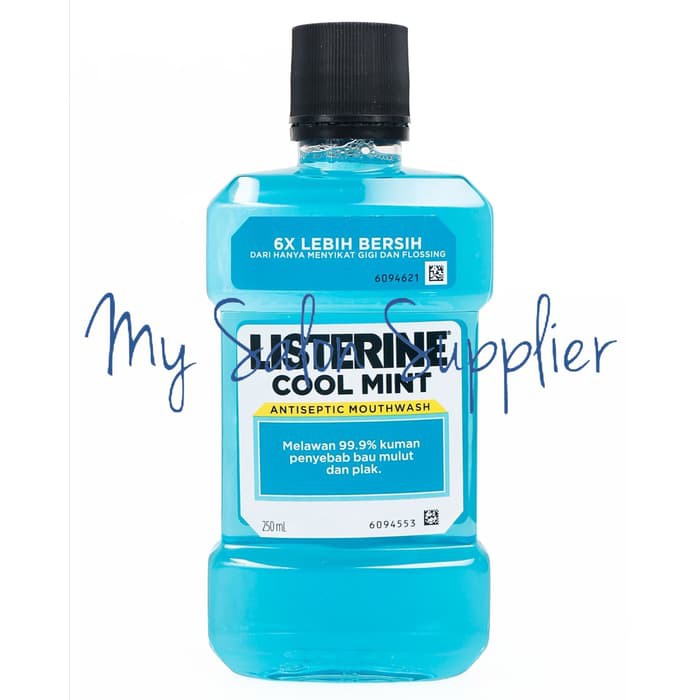 Listerine Antiseptic Mouthwash Cool Mint 250ml