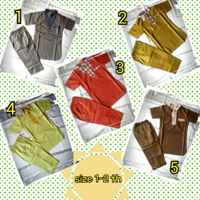 Setelan Koko Paddle Kids size 1-2 th