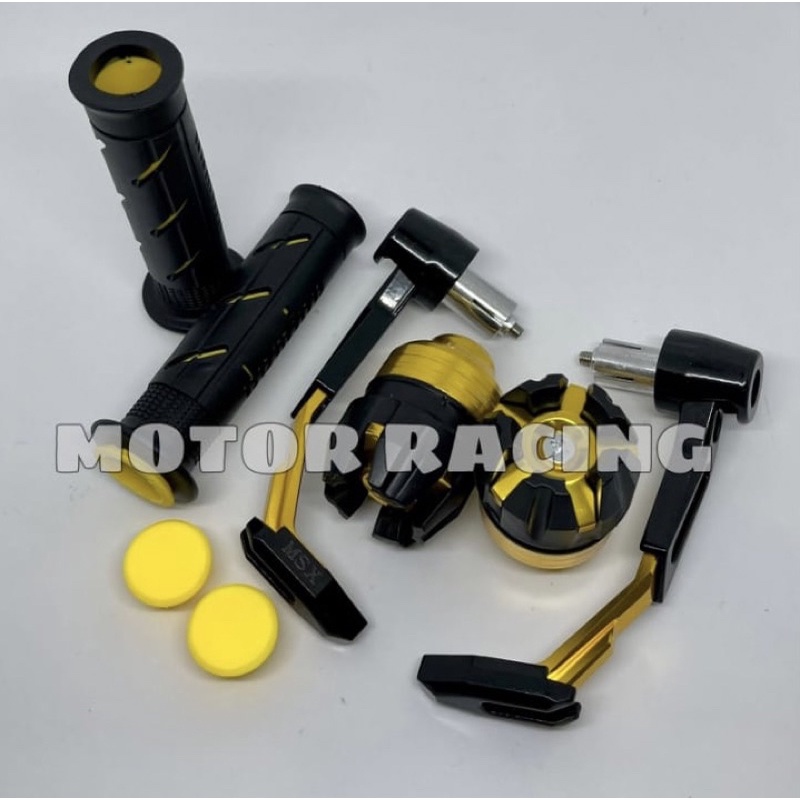 PAKET 3 ITEM VARIASI MOTOR PROGUARD FULL CNC HANDGRIP DOMINO JALU AS RODA JUMBO PAKET VARIASI MOTOR UNTUK SEMUA MOTOR NMAX PCX LEXI AEROX NINJA BEAT MIO VARIO SCOOPY