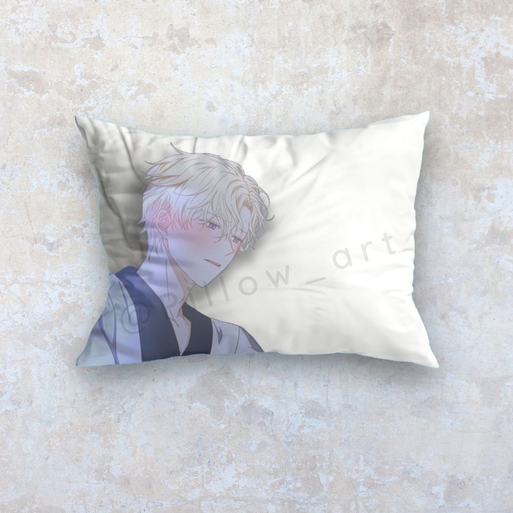 Pillowart - Bantal Halu Custom / Bantal Foto Wibu / Anime / Kpop Ukuran 60 x 40 cm - ART014