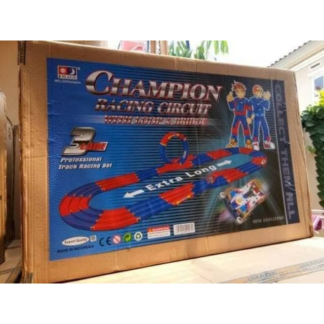 Track Tamiya 3 Jalur Image Loop & Bridge Interchange Extra Long